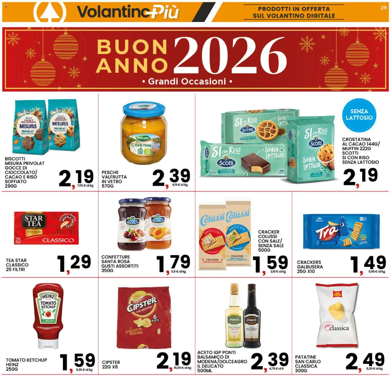 Volantino Interspar del 26.12.2025 | Pagina: 31 | Prodotti: Patatine, Sale, Latte, Cacao