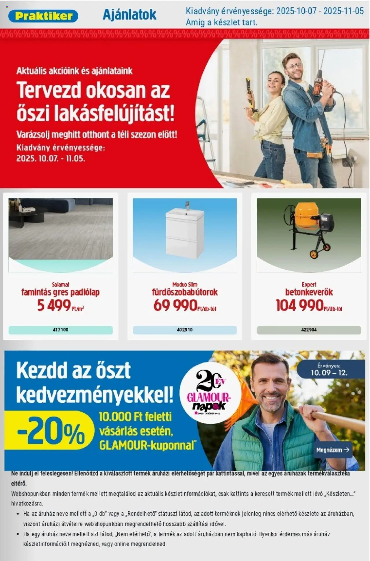 AlphaZoo akciós ujság - amely érvényes a következő dátumtól: 07.10.2025 | Oldal: 1 | Termékek: Padlólap, Gres