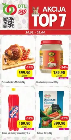 Senta Promet katalog Top 7 - pregled Senta Promet kataloga - važi od 30.03.2026