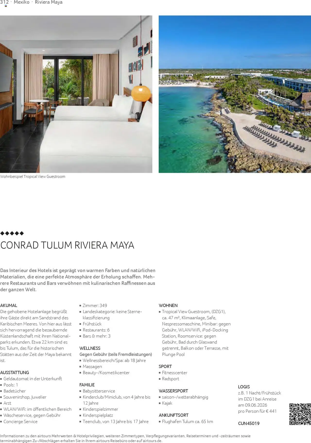 TUI airtours Katalog  Erstklassige Fernreisen 2025/26 – gültig ab 01.11.2025 | Seite: 312 | Produkte: Bad