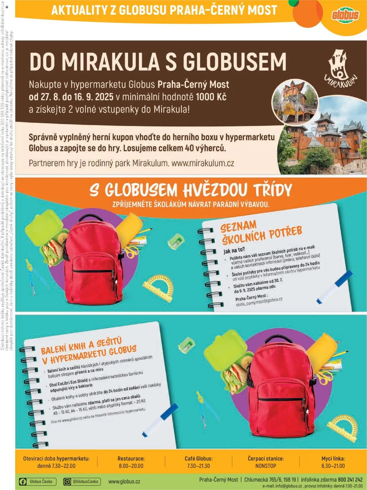 Globus leták - Praha Černý Most od 03.09.2025 | Strana: 34 | Produkty: Globus, Mošt, Sešity, Školní potřeby