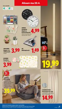 Lidl-mainoslehti voimassa 16.04.2026 alkaen | Sivu: 29 | Tuotteet: Verhotanko