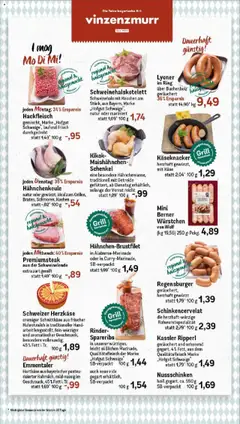 Rewe prospekt Bad Heilbrunn	 - gültig ab dem 20.07.2025 | Seite: 8 | Produkte: Grill, Käse, Getreide, Hackfleisch