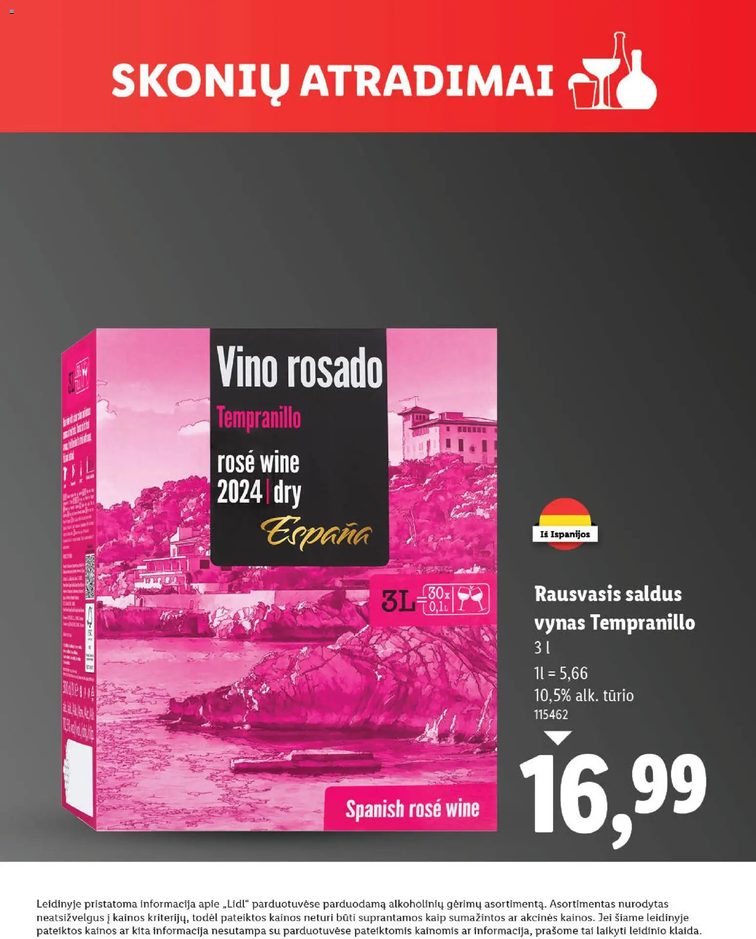 LIDL akcijos nuo 03.11.2025 | Puslapis: 25 | Prekių: Vynas