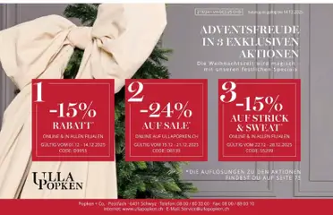 Ulla Popken Akciós újság - amely érvényes a következő dátumtól: 03.12.2025 | Oldal: 76 | Termékek: Telefon