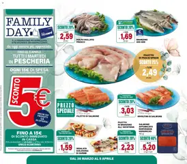 Anteprima del volantino Il Gigante volantino valido a partire dal 26.03.2026 | Pagina: 6 | Prodotti: Salmone affumicato, Salmone, Pesce, Sushi