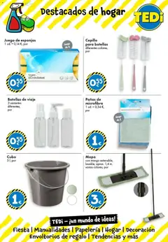Vista previa TEDi - Nueva apertura válido desde el 12.03.2026 | Página: 8 | Productos: Cepillo, Ρούτερ