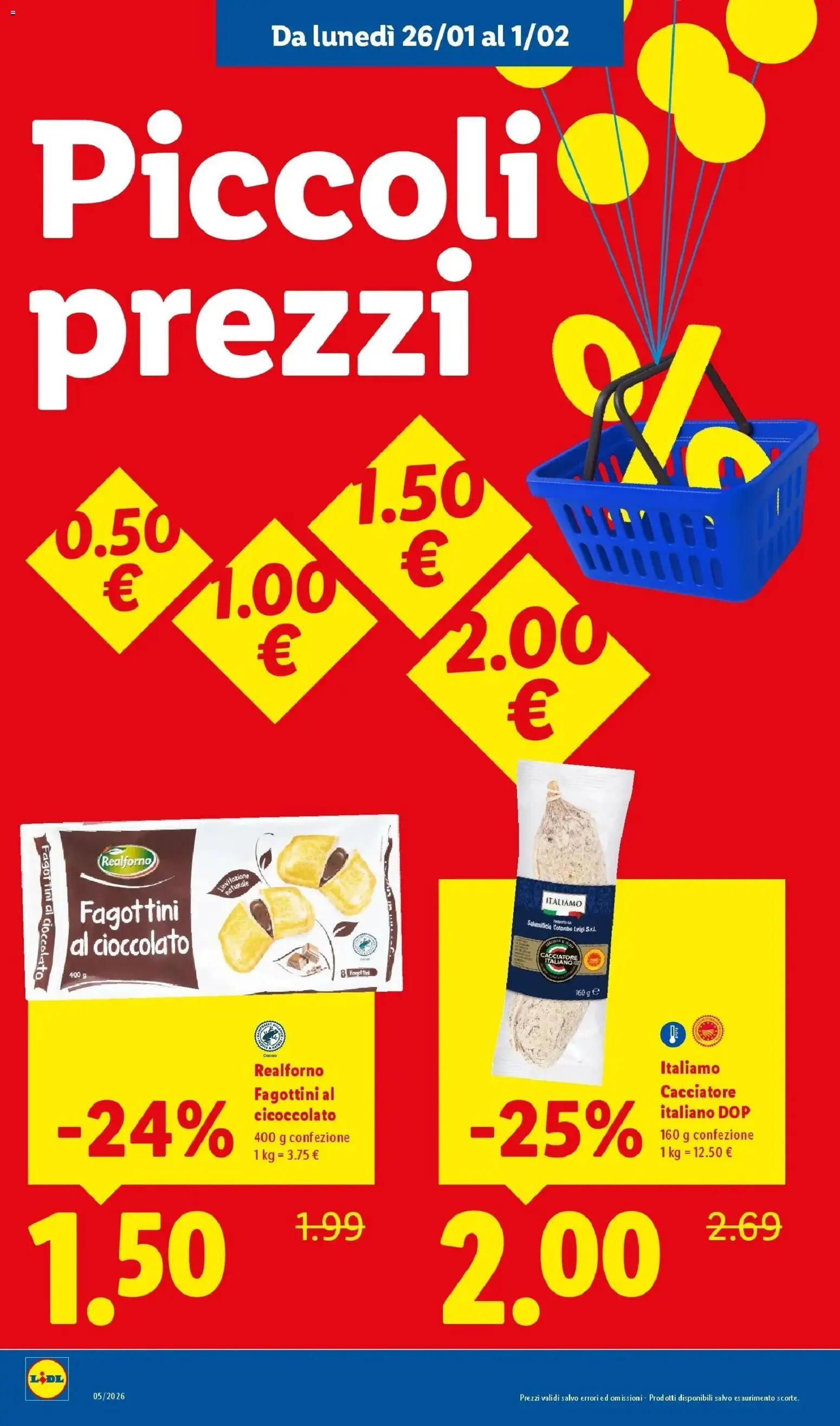 Volantino Lidl del 22.01.2026 | Pagina: 2 | Prodotti: Cioccolato