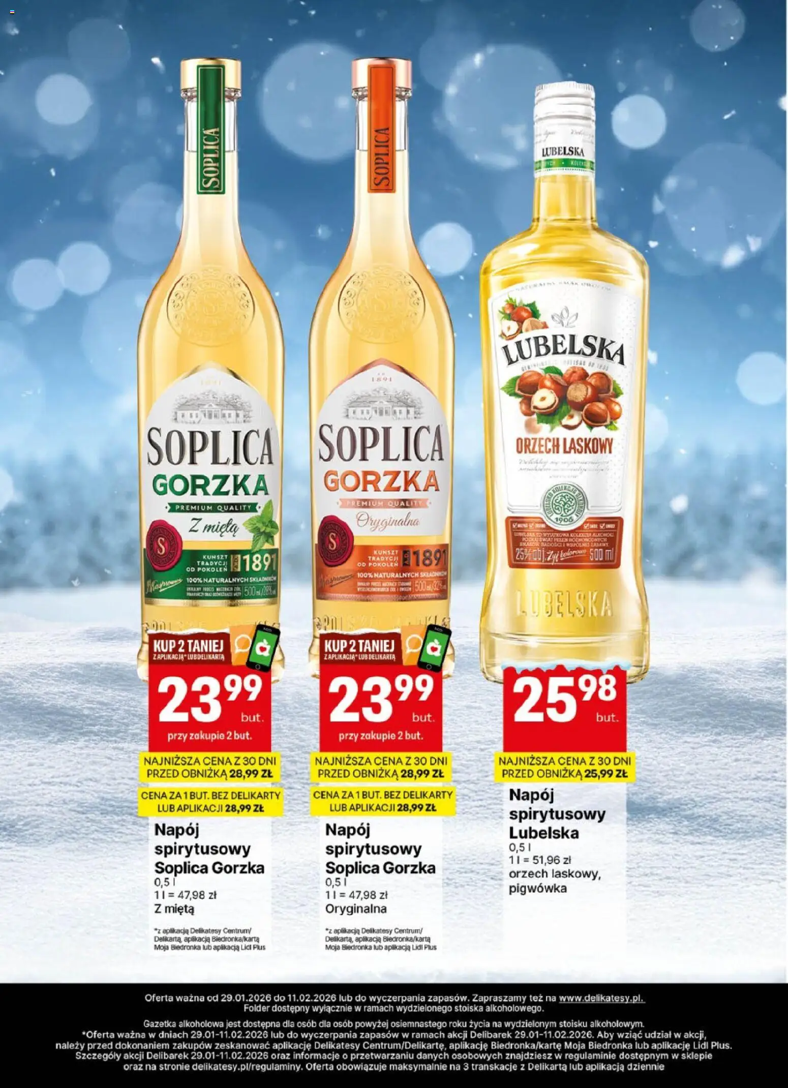 Delikatesy Centrum Gazetka - DeliBarek od 29.01.2026 | Strona: 8 | Produkty: Delikatesy, Mięta