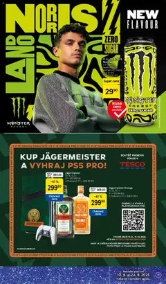Jägermeister, 35 %, 0,7 l od 17.09.2025 | Strana: 11 | Produkty: Jägermeister, Monster, Monster Energy, Energy drink