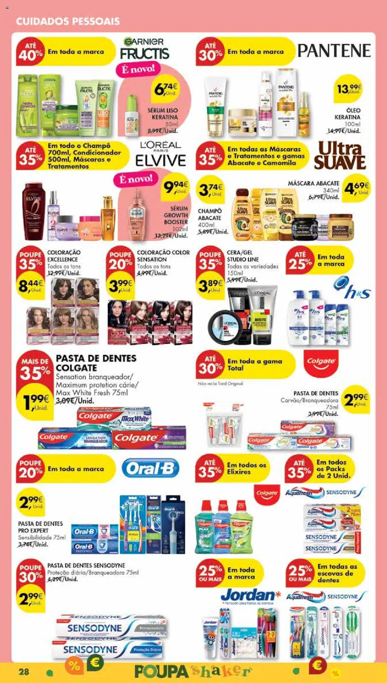 Pingo Doce Poupe Esta Semana Madeira │ válido de 05.08.2025 | Página: 28 | Produtos: Shampoo, Pasta de dentes, Sérum, Abacate