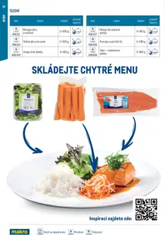 Makro leták - Chytrý kuchař - kompletní nabídka od 27.02.2025 | Strana: 22 | Produkty: Salát, Ryby, Chobotnice, Sushi