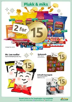 Forhåndsvisning av Joker kundeavis gyldig fra 02.12.2025 | Side: 4 | Produkter: Trappstege, Sjokolademelk, Løk, Лейка садовая
