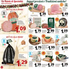 Anteprima del volantino Volantino Todis	 valido a partire dal 11.12.2025 | Pagina: 4 | Prodotti: Tacchino, Prosciutto, Pecorino, Burrata