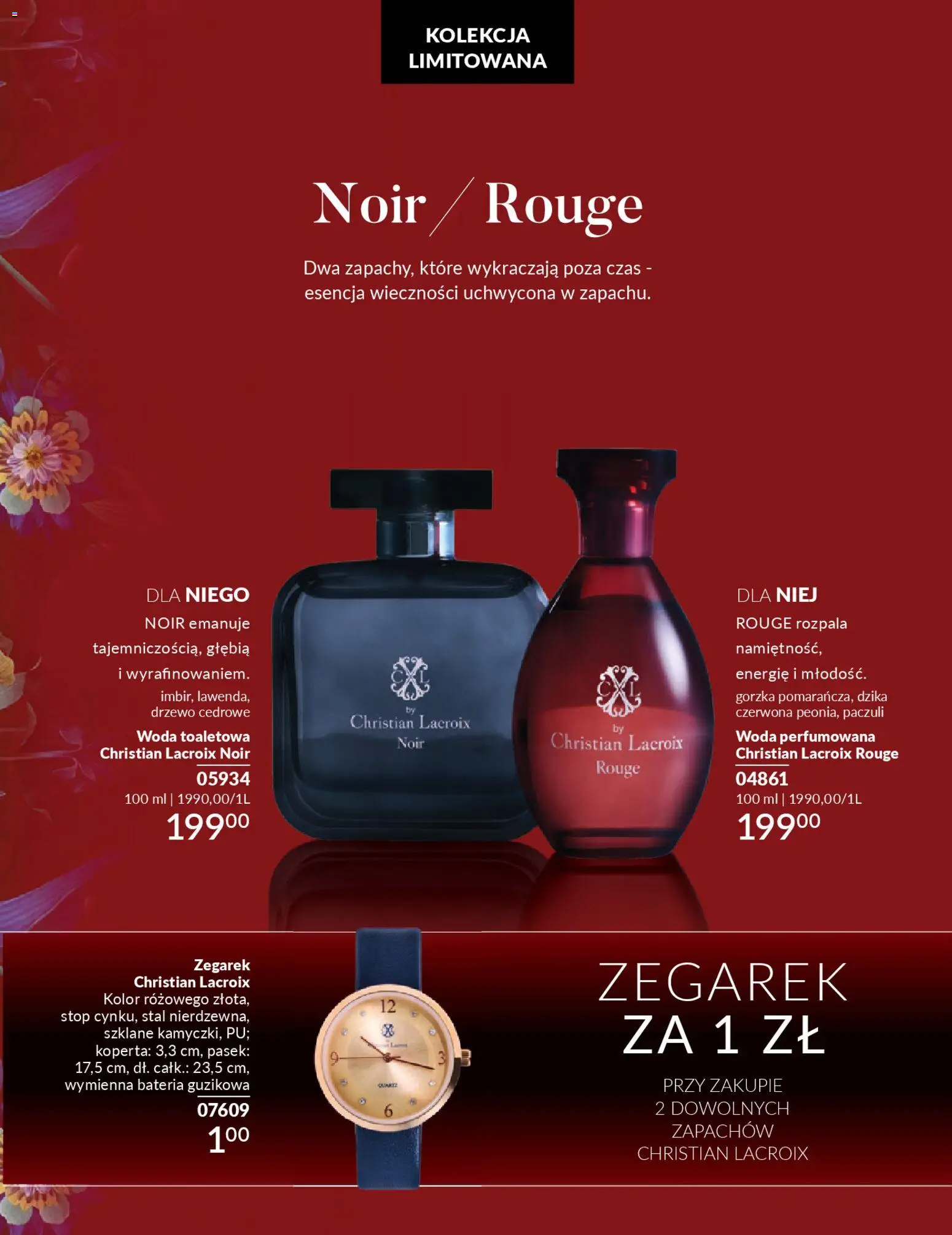 Avon Katalog 3 2026 od 01.03.2026 | Strona: 189 | Produkty: Zegarek, Pasek, Bateria, Woda toaletowa