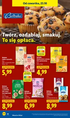 Pogląd oferty "Belbake Skórka tarta z cytryny lub z pomarańczy, 25 g" - ważna od 23.10.2025 | Strona: 52