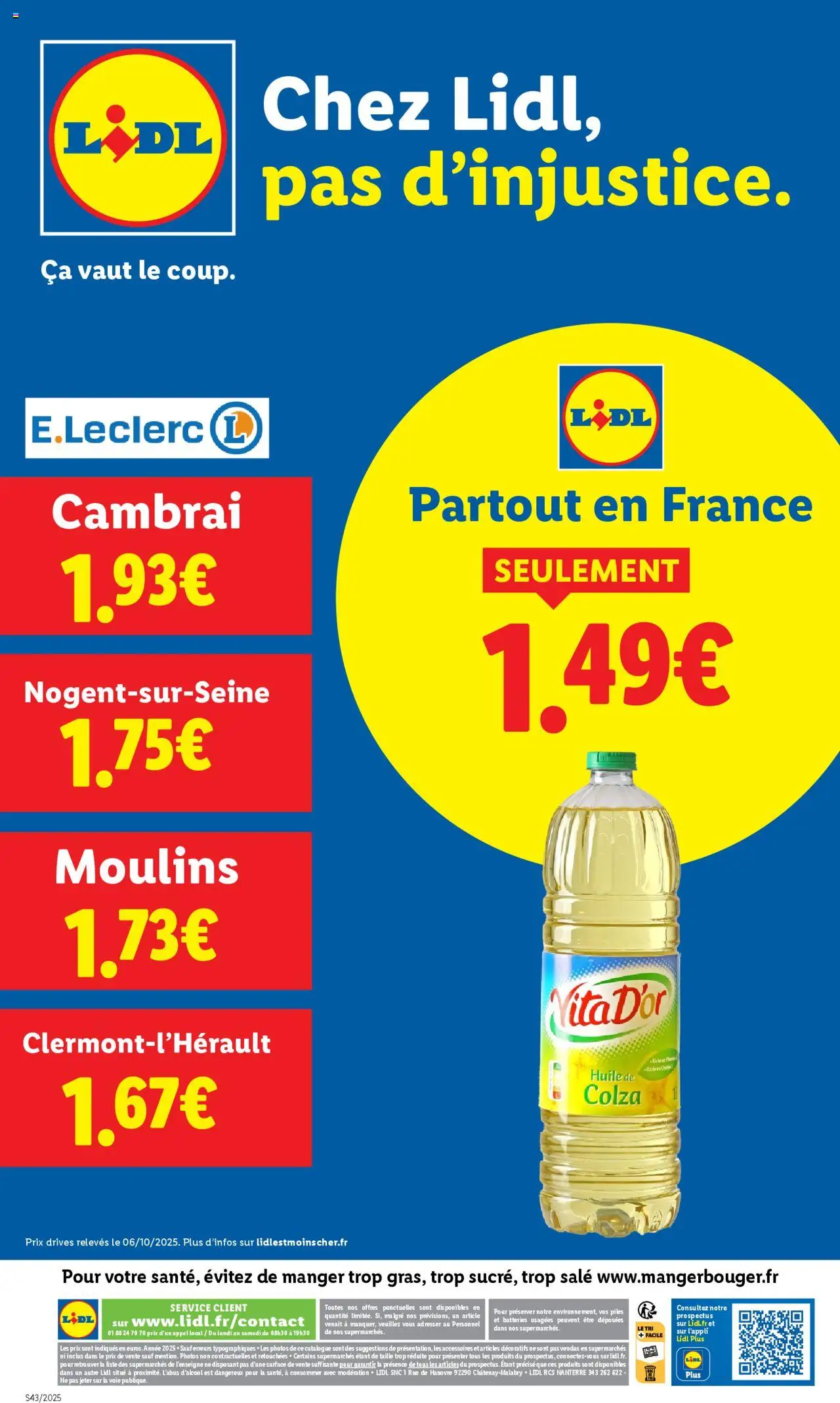 {H1} | Page: 29 | Produits: Huile de colza, Huile, Piles