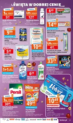 Pogląd oferty "E.Leclerc Gazetka" - ważna od 15.12.2025 | Strona: 17 | Produkty: Karta, Aloes, Podpaski, Dezodorant