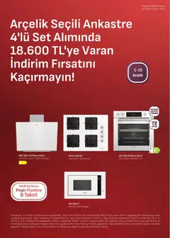 01.12.2025 tarihinden itibaren geçerli olan Arçelik kataloğu önizlemesi | Sayfa: 5