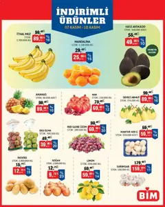 07.11.2025 tarihinden itibaren geçerli olan BİM kataloğu önizlemesi