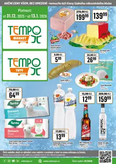 Náhled letáku Tempo leták - Tuty od 31.12.2025