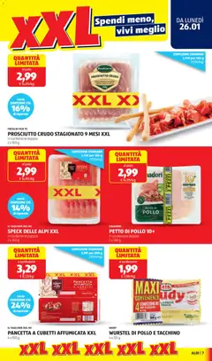 Anteprima del volantino WURSTEL DI POLLO E TACCHINO, 4 x 125 g valido a partire dal 26.01.2026 | Pagina: 7