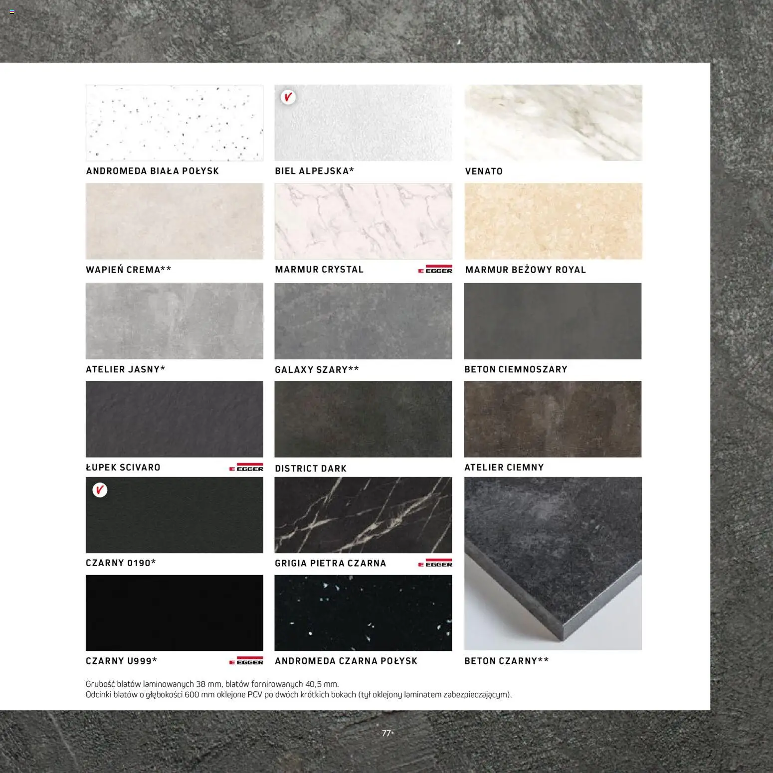 Komfort Gazetka - Katalog kuchnie od 15.12.2025 | Strona: 77