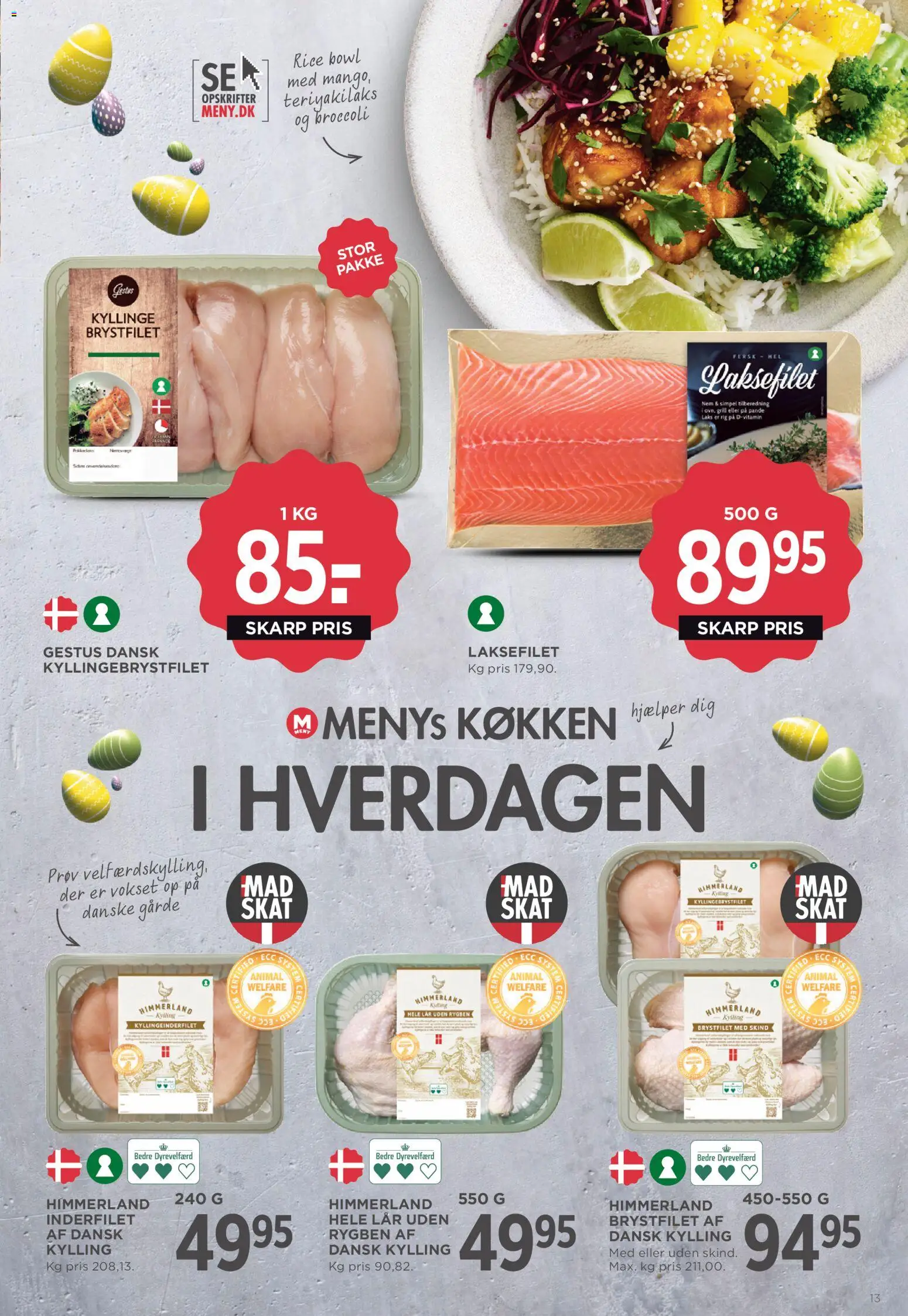 Meny tilbudsavis – gyldig fra 13.03.2026 | Side: 15 | Produkter: Broccoli, Grill