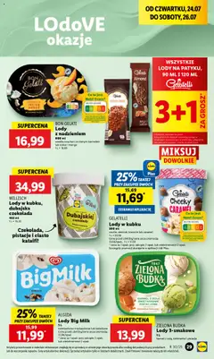 Lidl Gazetka od 24.07.2025 | Strona: 37 | Produkty: Czekolady, Big Milk, Czekolada, Brownie
