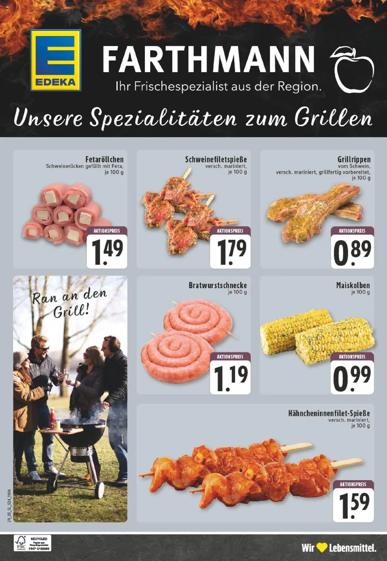 Edeka prospekt Versmold	 - gültig ab dem 13.07.2025 | Seite: 24 | Produkte: Grill, Schweinerucken