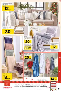 Vista previa Eroski - Regalos válido desde el 02.12.2025 | Página: 17 | Productos: Manta, Cama, Cojín