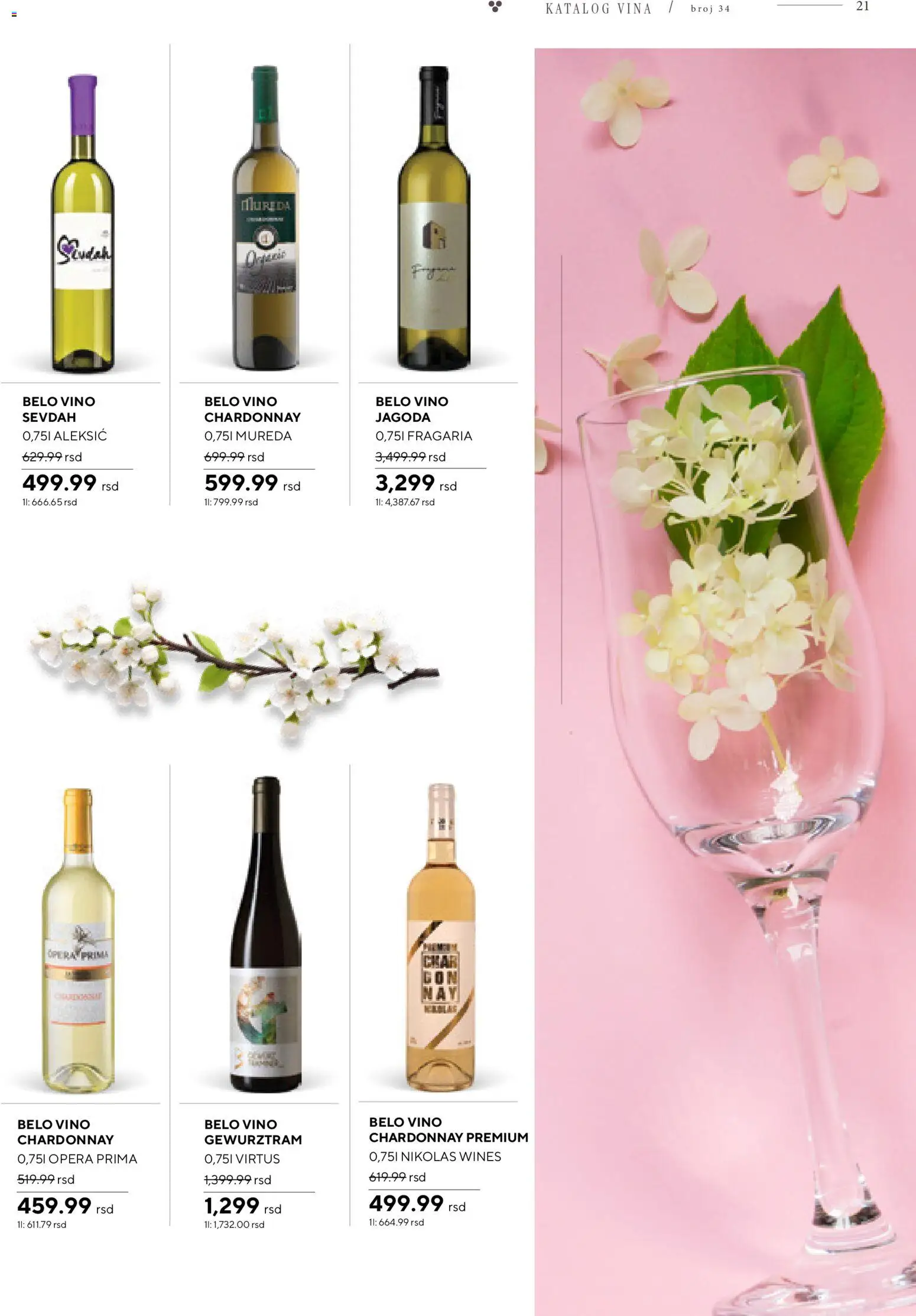 Idea katalog - važi od 09.04.2026 | Strana: 21 | Proizvode: Chardonnay, Jagoda, Belo vino, Vino