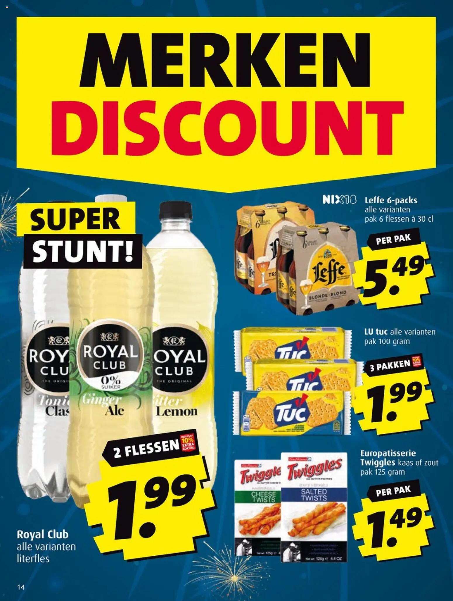 {H1} | Pagina: 14 | Producten: Kaas, Waffelini