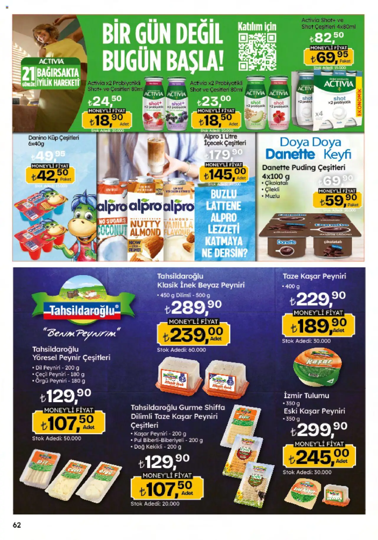 Migros Katalog - 5M Migroskop Dijital - 12.06.2025 tarihinden itibaren geçerlidir | Sayfa: 62 | Ürünler: Peynir