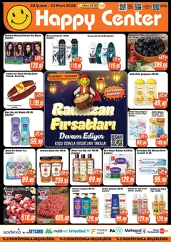 28.02.2026 tarihinden itibaren geçerli olan Happy Center kataloğu önizlemesi