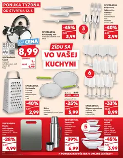 Kaufland leták platný od 12.03.2026 | Strana: 64 | Produkty: Indukcia, Strúhadlo