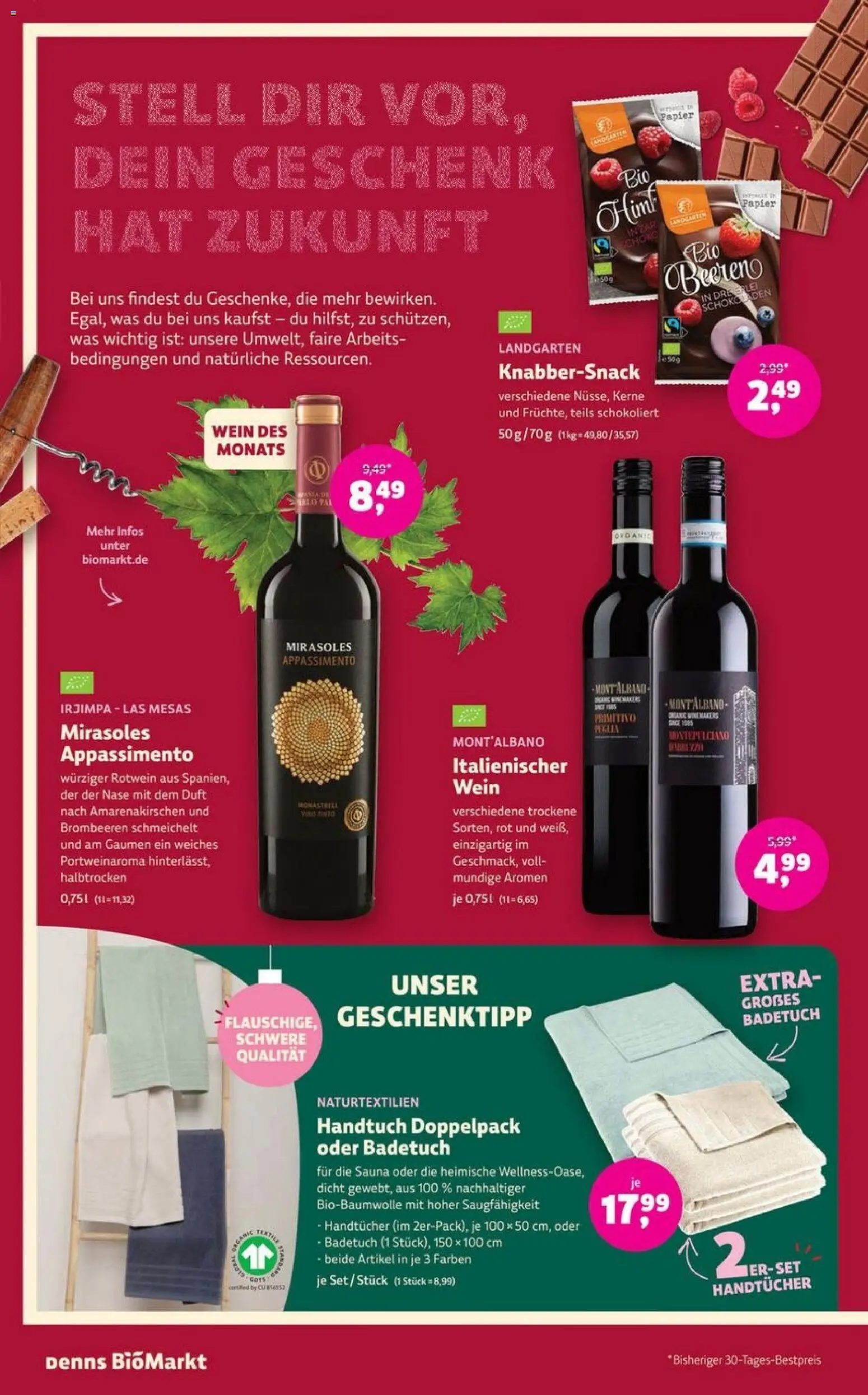 Denns BioMarkt Angebote – gültig ab 17.12.2025 | Seite: 12 | Produkte: Rotwein, Duft, Wein