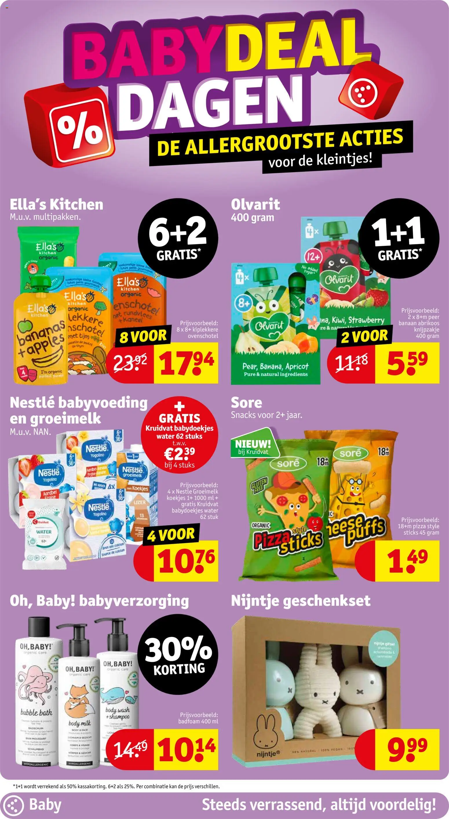 {H1} | Pagina: 20 | Producten: Koekjes, Peer, Snacks, Kan