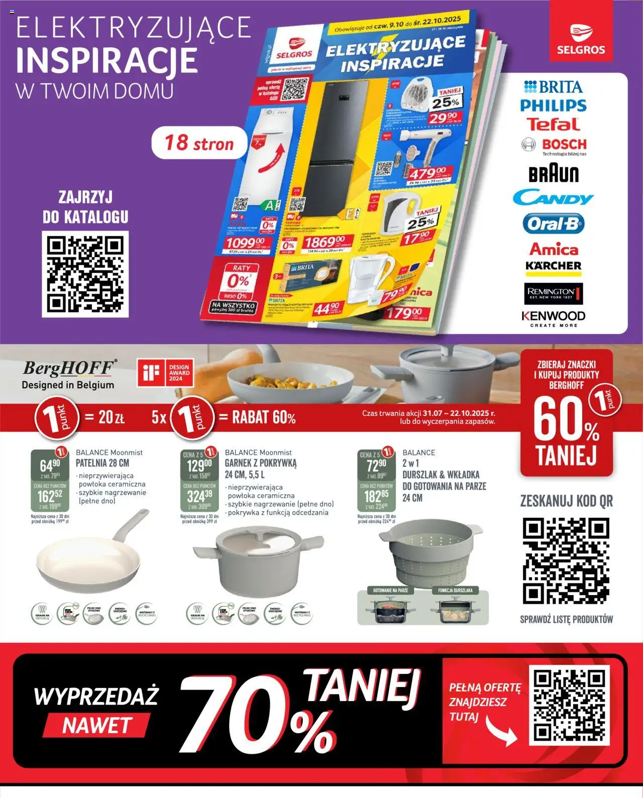 Selgros cash&carry Gazetka - Oferta przemysłowa od 09.10.2025 | Strona: 2 | Produkty: Garnek, Patelnia