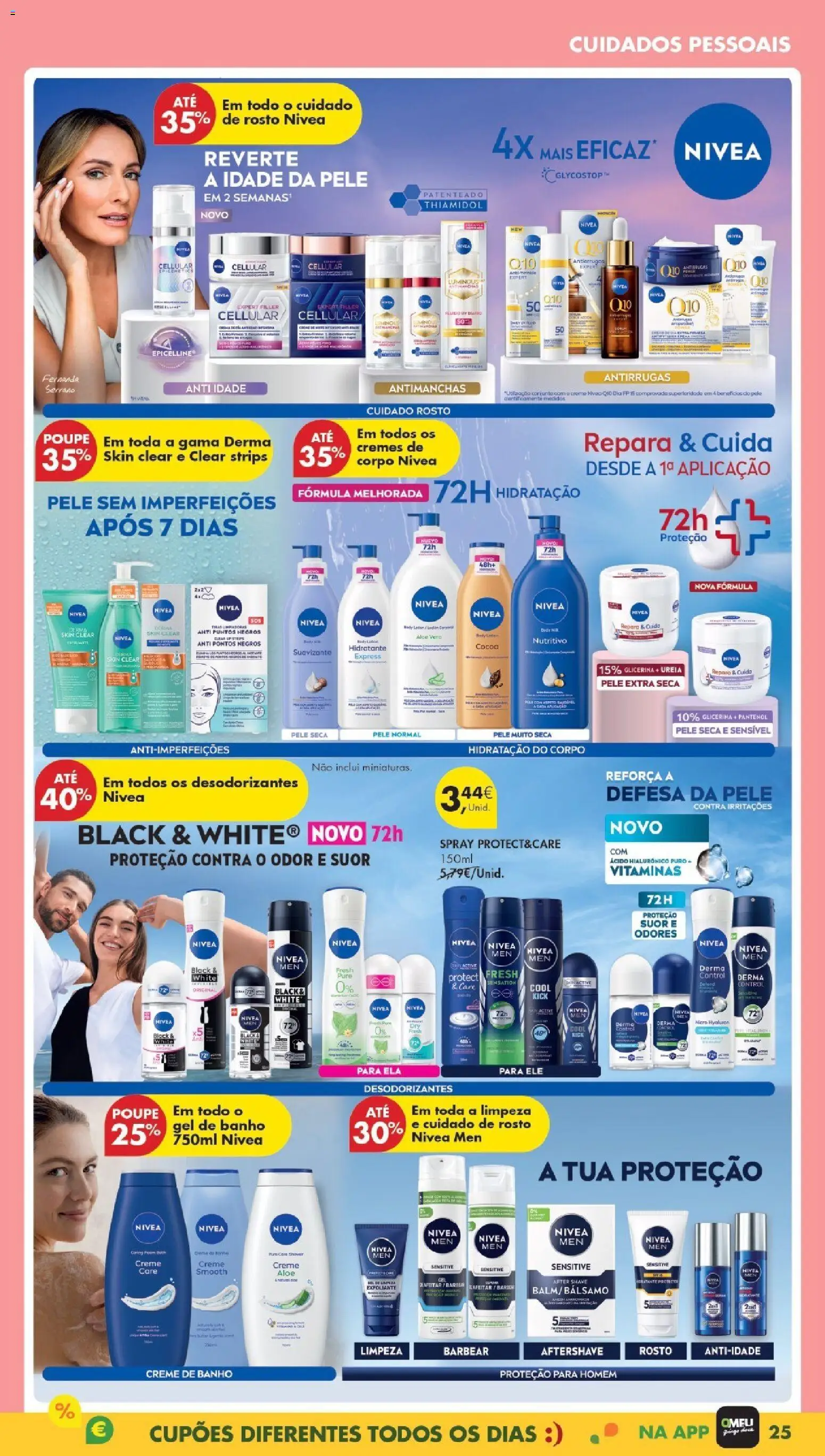 Pingo Doce Poupe Esta Semana Madeira │ válido de 20.01.2026 | Página: 25 | Produtos: Aftershave, Gel de banho, Banho, Creme