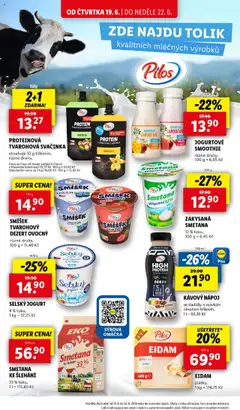 Lidl leták od 19.06.2025 | Strana: 18 | Produkty: Jogurt, Salám, Smetana, Smetana ke šlehání