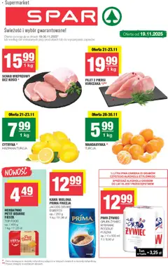Pogląd oferty "Spar Gazetka" - ważna od 19.11.2025
