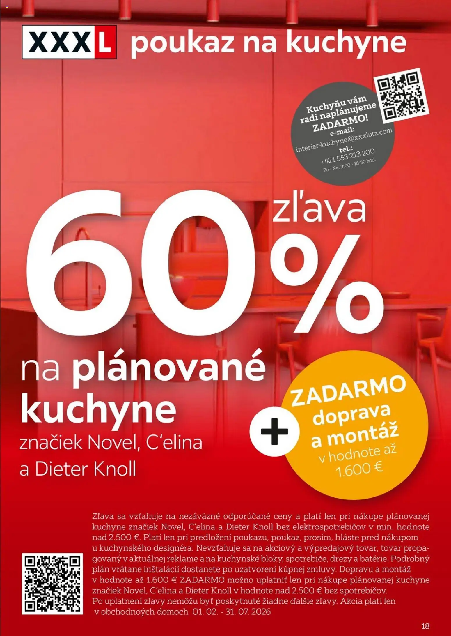 Nové XXXLutz akcie – leták je platný od 01.02.2026 | Strana: 18 | Produkty: Drezy, Kuchyne