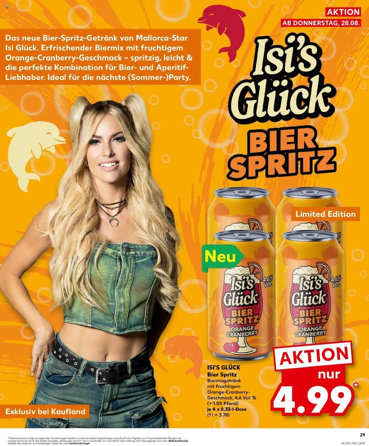 Kaufland prospekt Dreieich	 – gültig ab 28.08.2025 | Seite: 29 | Produkte: Bier