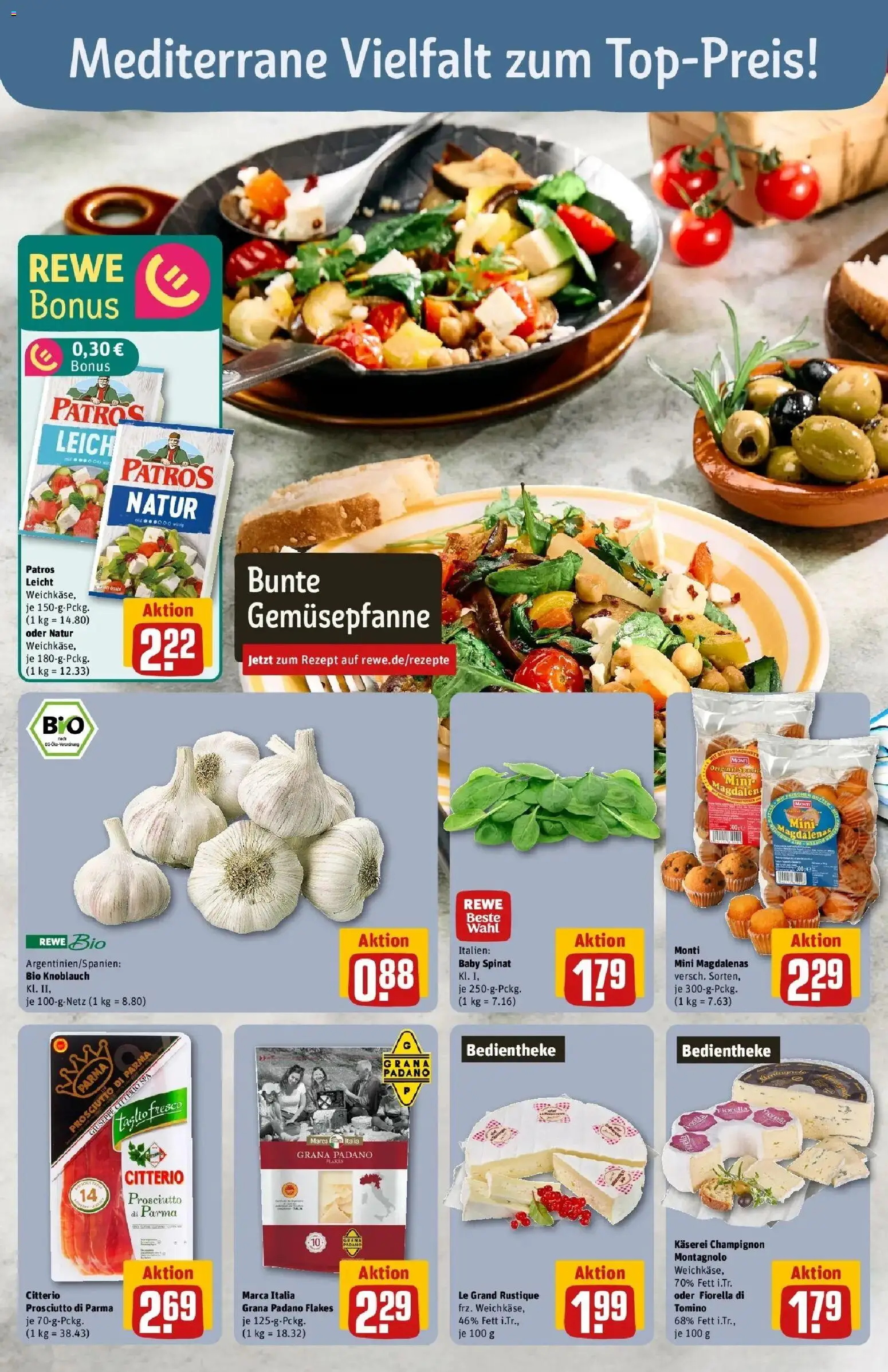 Rewe Prospekt Elsterwerda	 – gültig ab 02.03.2026 | Seite: 14 | Produkte: Patros, Knoblauch