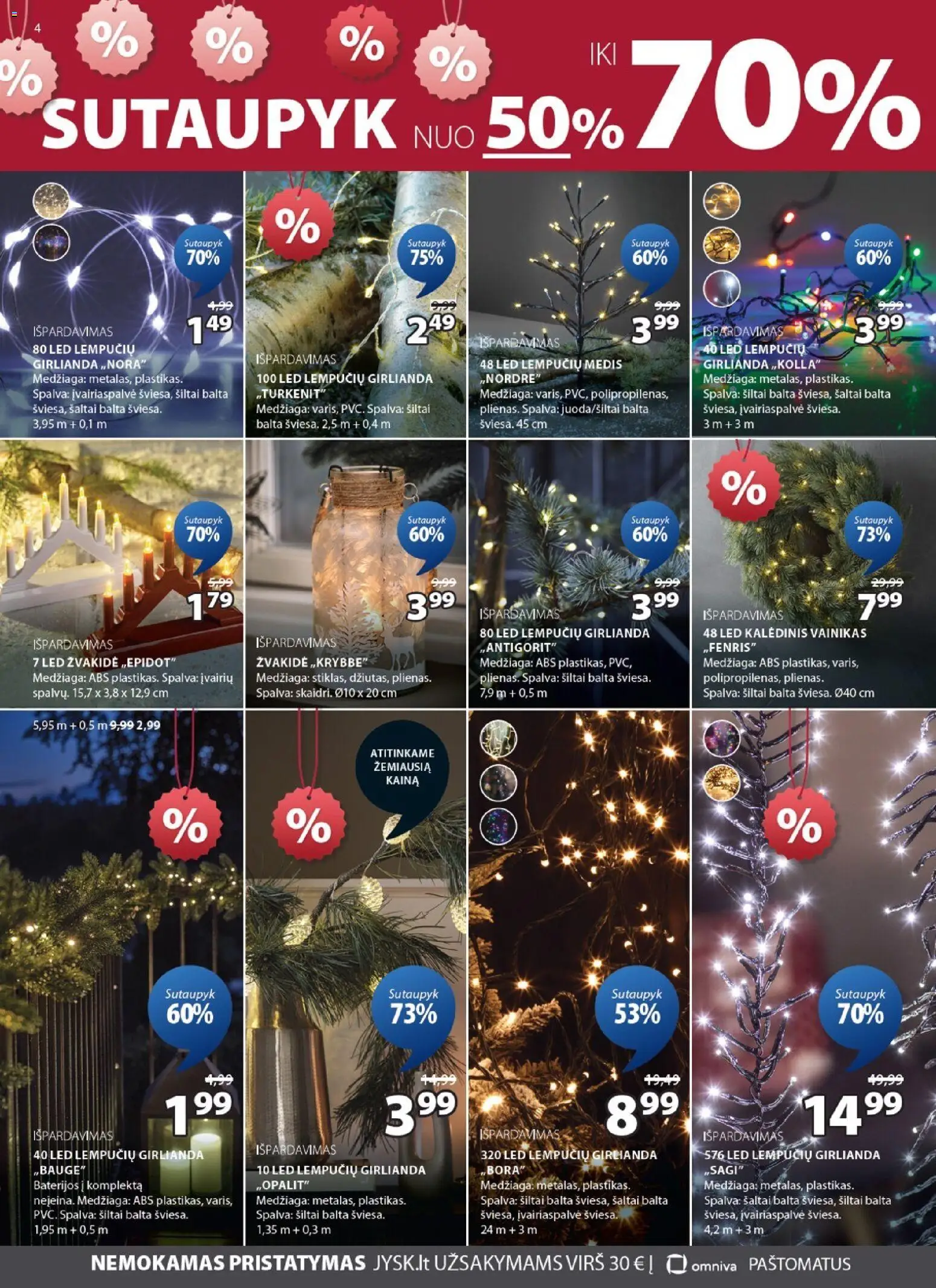 JYSK akcijos nuo 26.12.2025 | Puslapis: 4