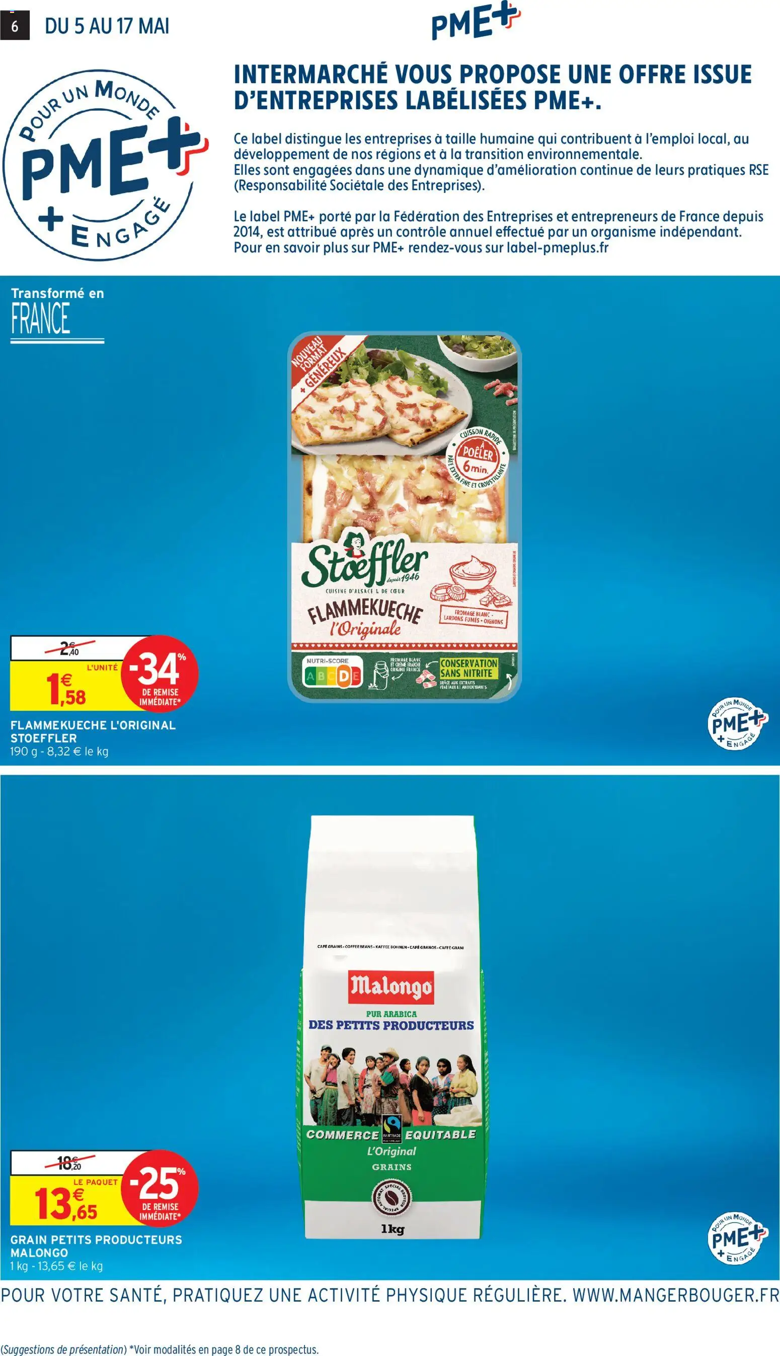 {H1} | Page: 6 | Produits: Malongo, Fromage blanc, Café, Crème