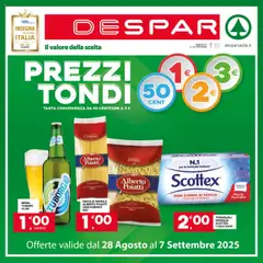 Anteprima del volantino Despar Sicilia catalogo valido a partire dal 28.08.2025