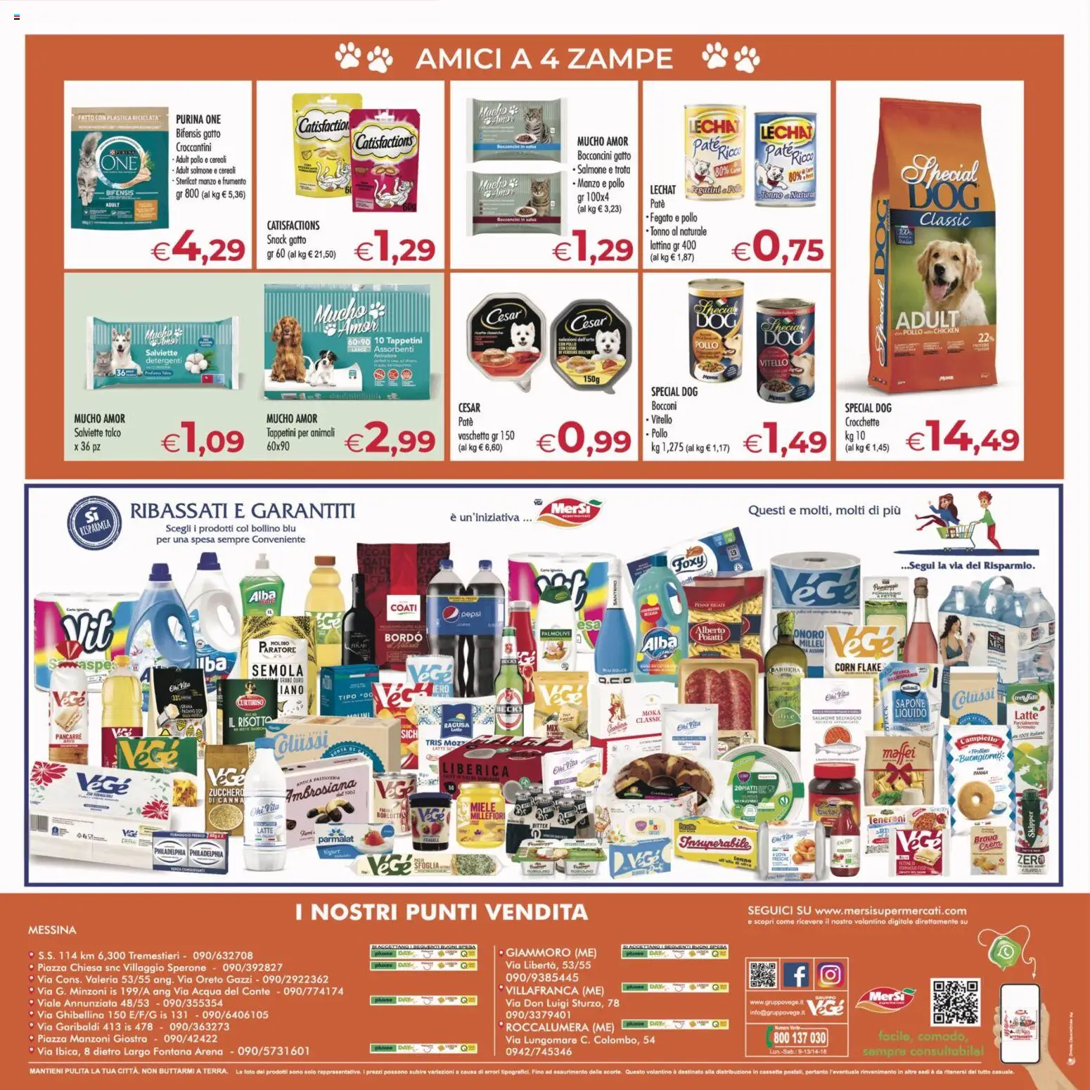 Volantino MerSi Supermercati del 18.02.2026 | Pagina: 16 | Prodotti: Sapone, Salmone, Trota, Salsa