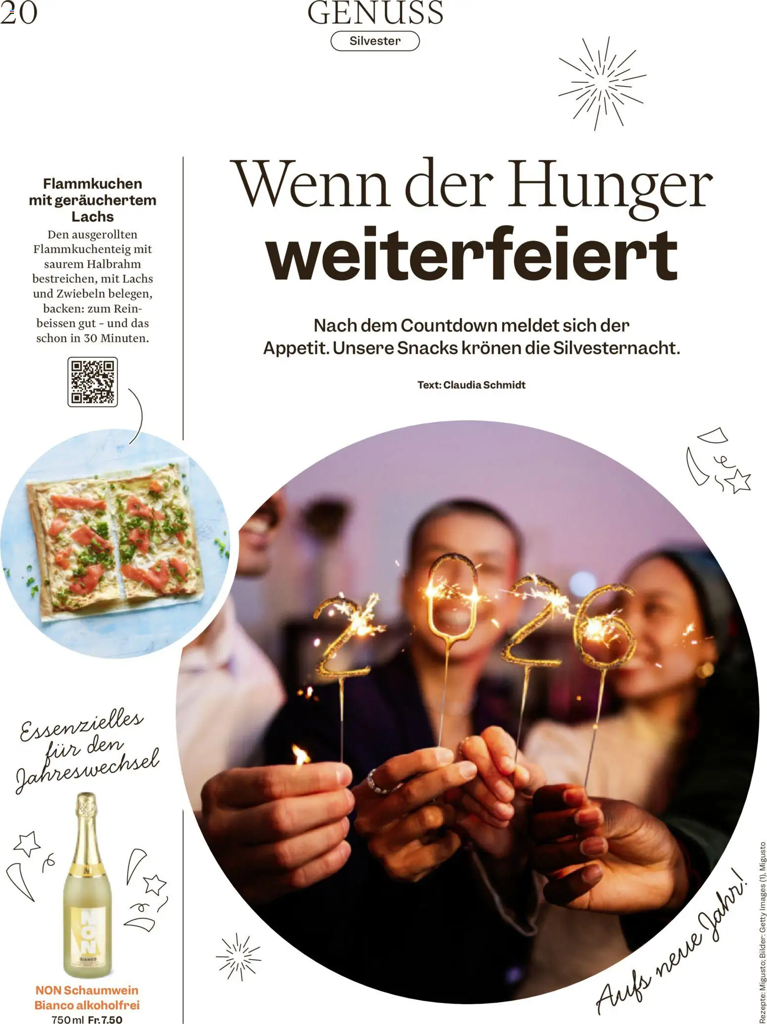 Migros Magazin – gültig ab 29.12.2025 | Seite: 20 | Produkte: Lachs, Pizza, Zwiebeln